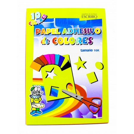 Colored Sticky Notebook A5